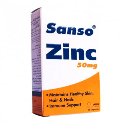 Sanso Zinc 50 mg 30 capsules